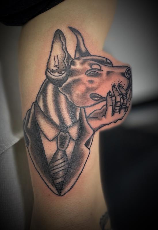 Business Doberman