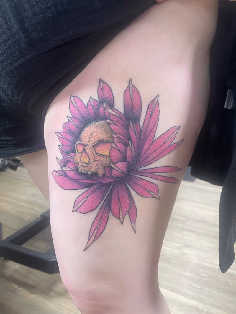 Skull flower