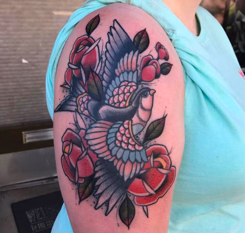 Bird flowers
