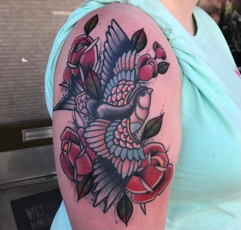 Bird flowers