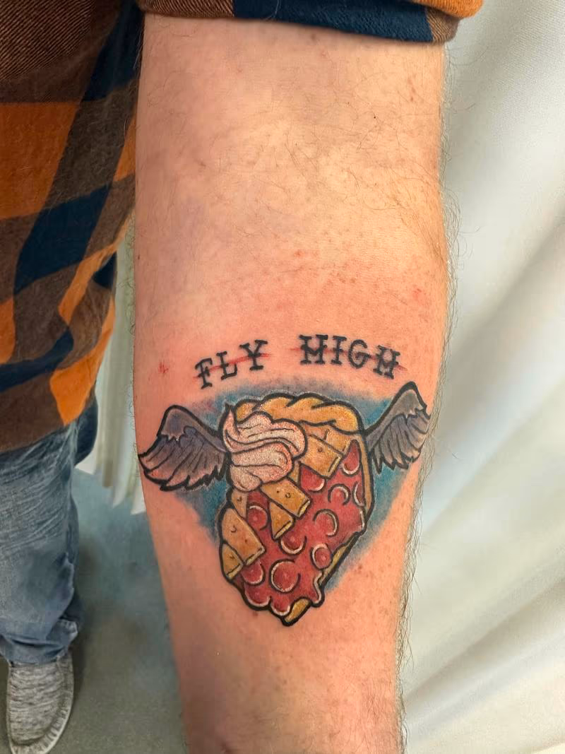 Flying pie