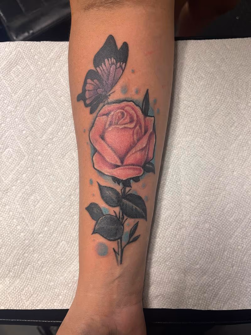 Flower butterfly