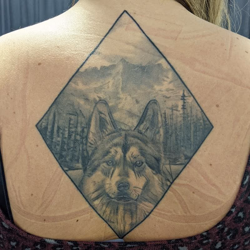 Healed back design