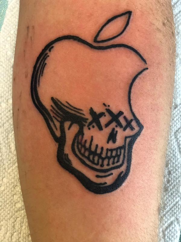 Apple skull