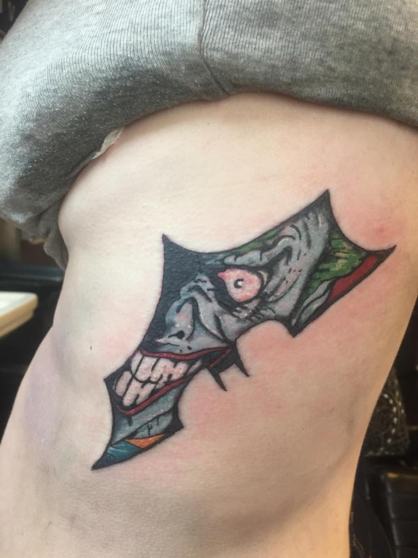 Joker bat symbol