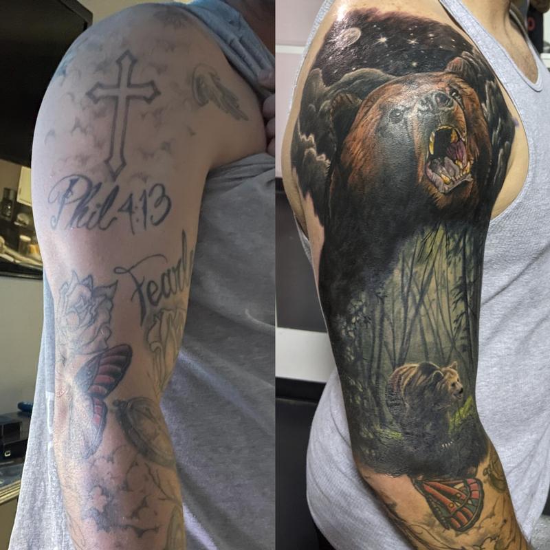 Cover up tattoo