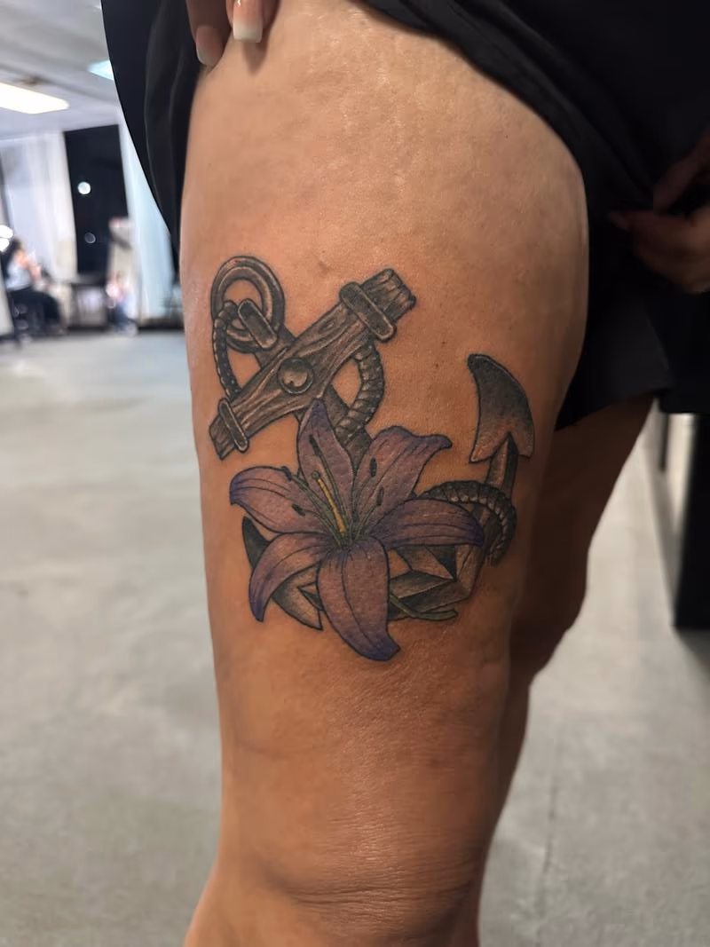 Anchor flower