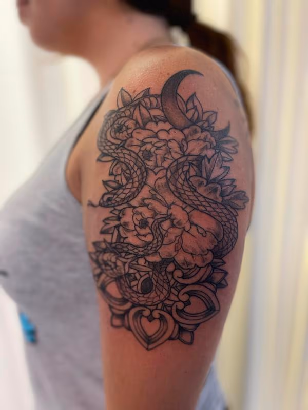 Snake mandala