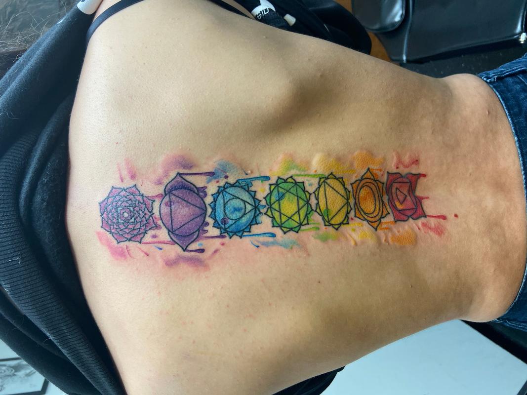 Watercolor symbols