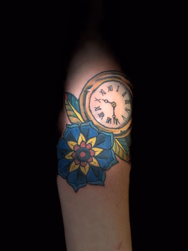 Watch n flower