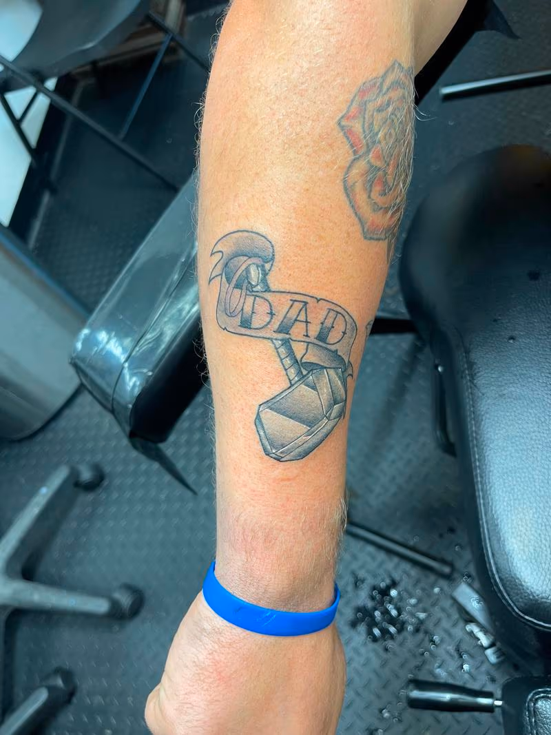 Tattooed Thor’s son