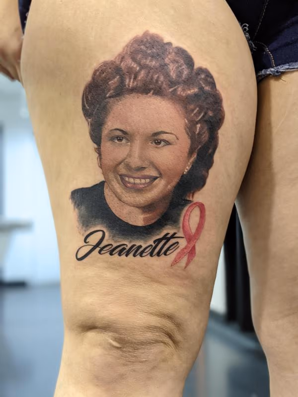 Portrait tattoo