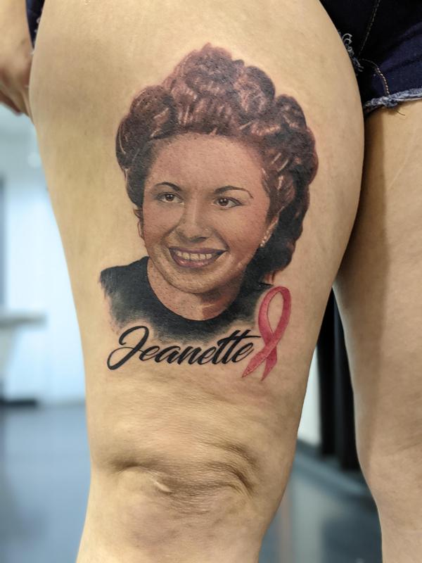 Portrait tattoo