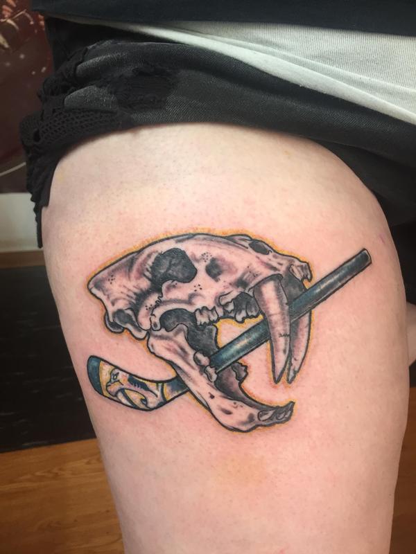 Nashville preds skull