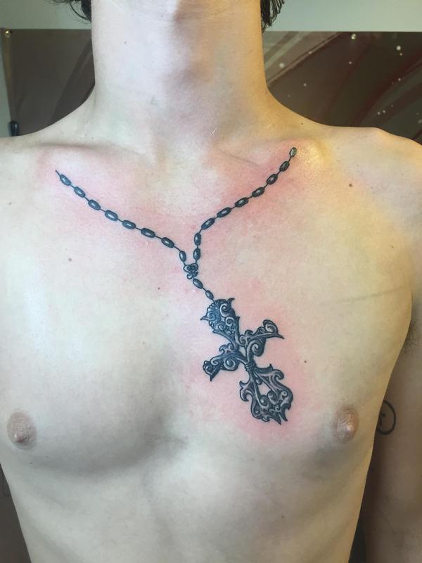 Rosary cross