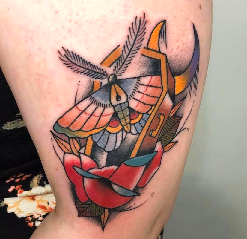 Moth rose