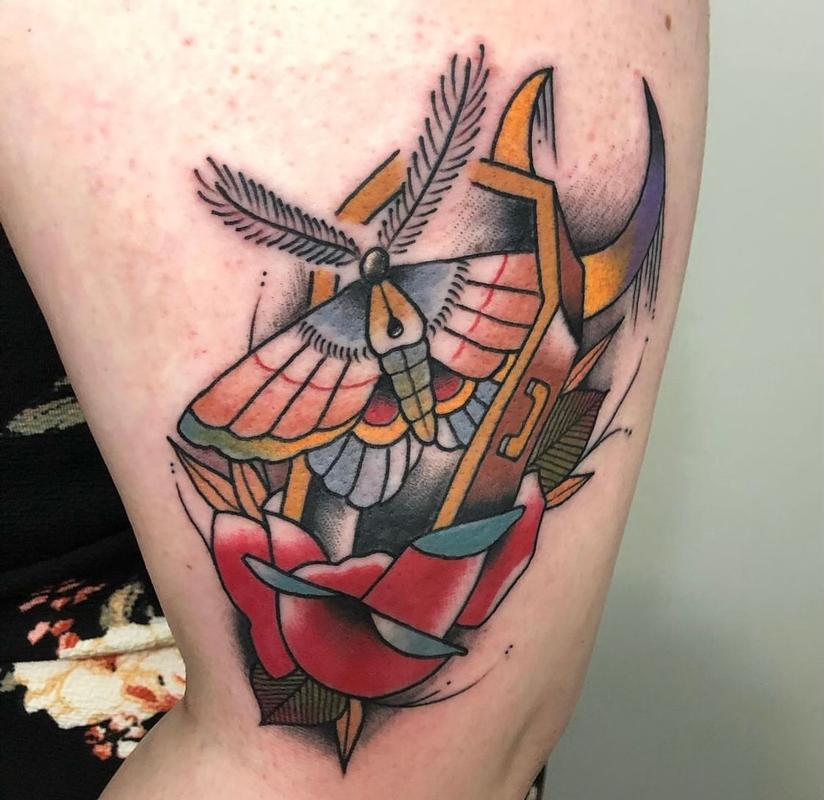 Moth rose