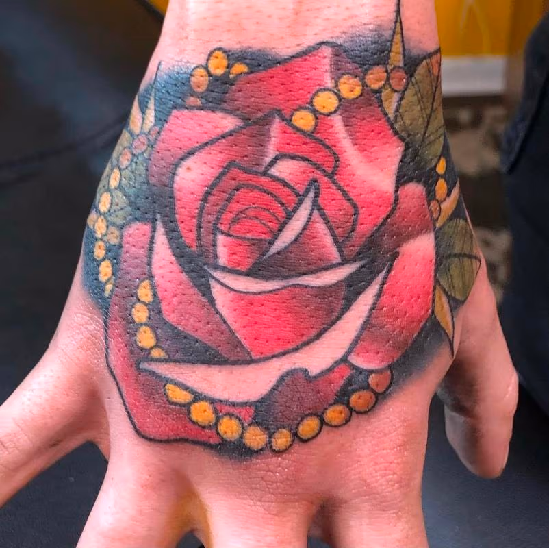 Hand rose