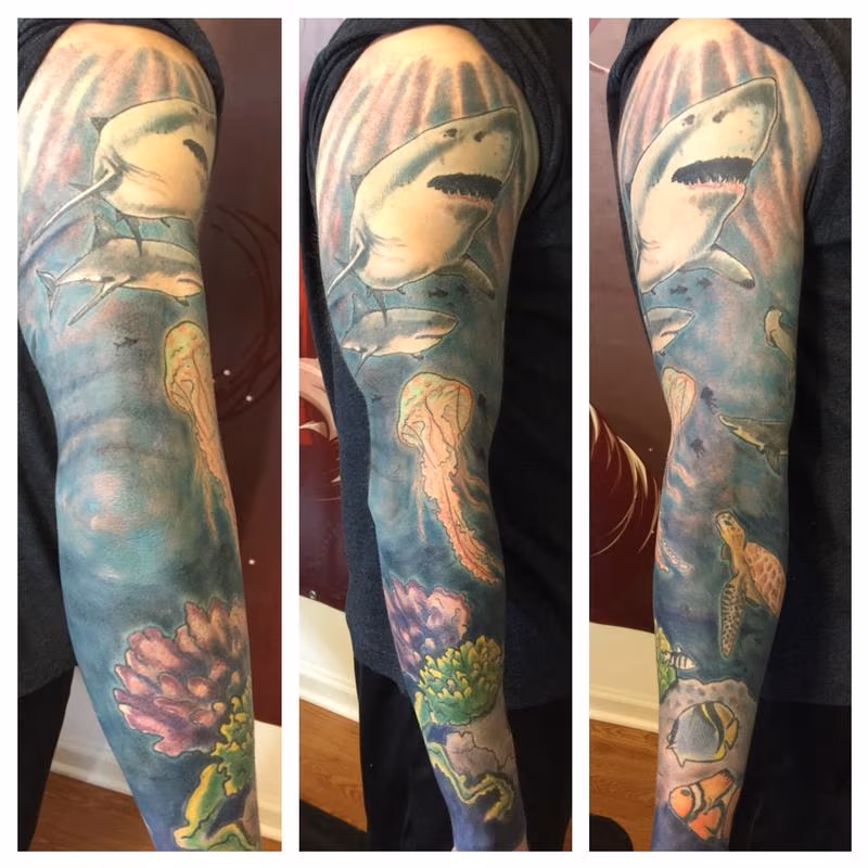 Under water sleeve