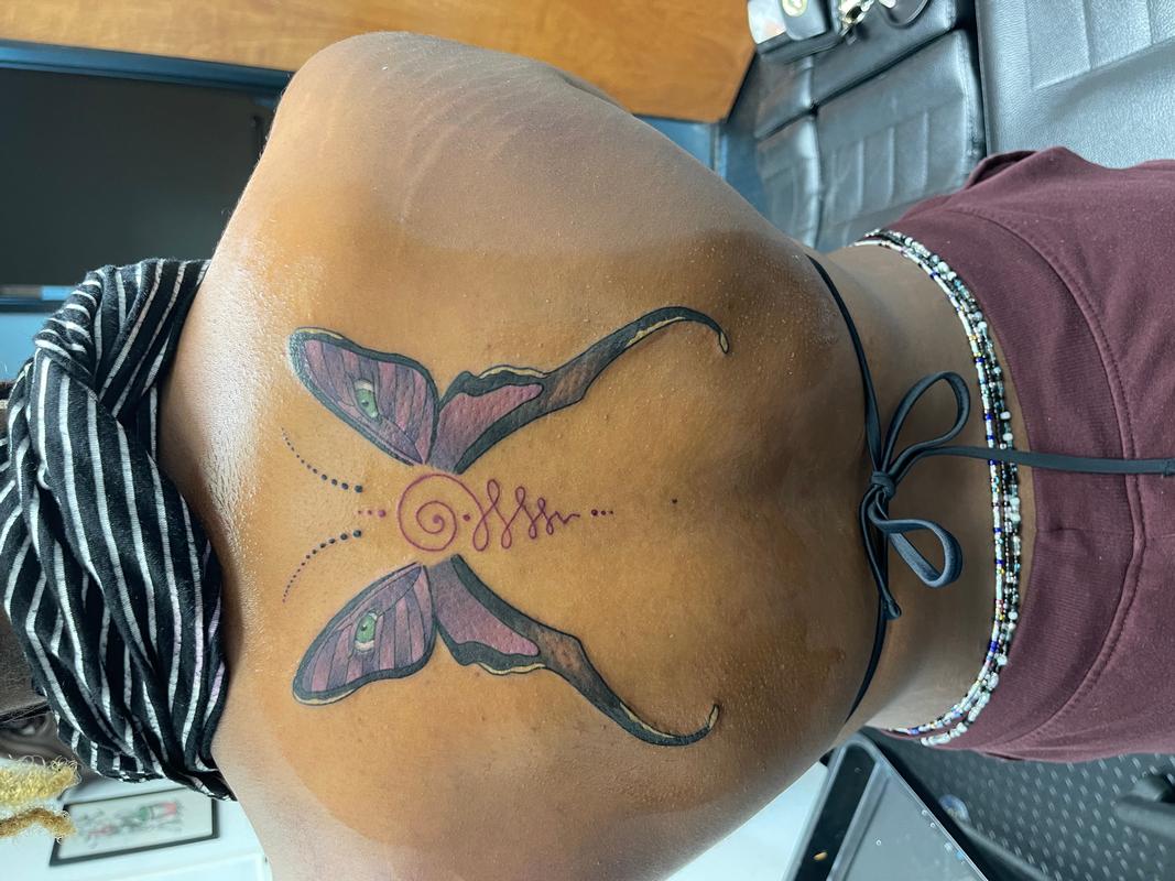 Butterfly unalome