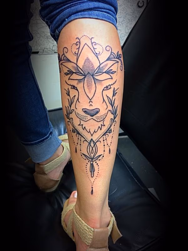 Lion Mandala