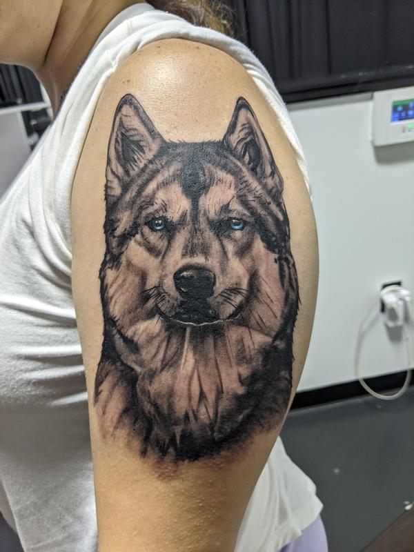Wolf tattoo
