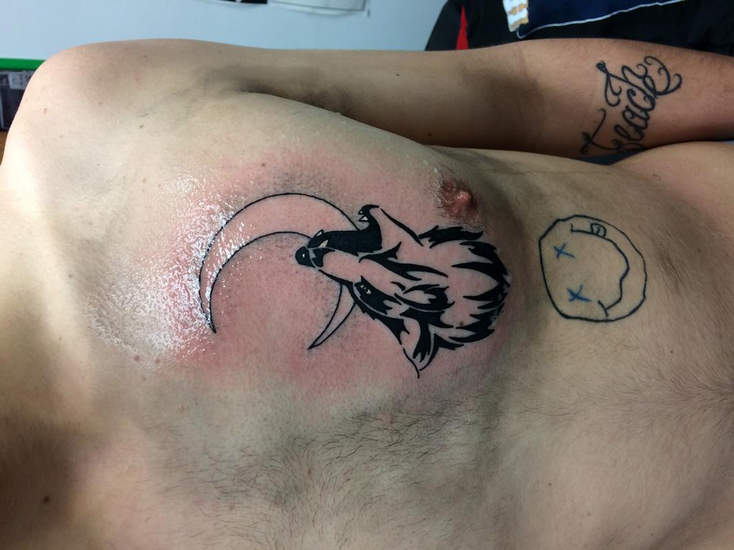 Tribal wolf