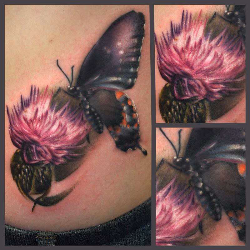 Mermaid Color Tattoo