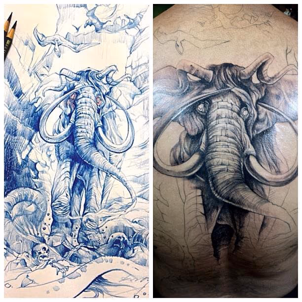 mammoth in progress