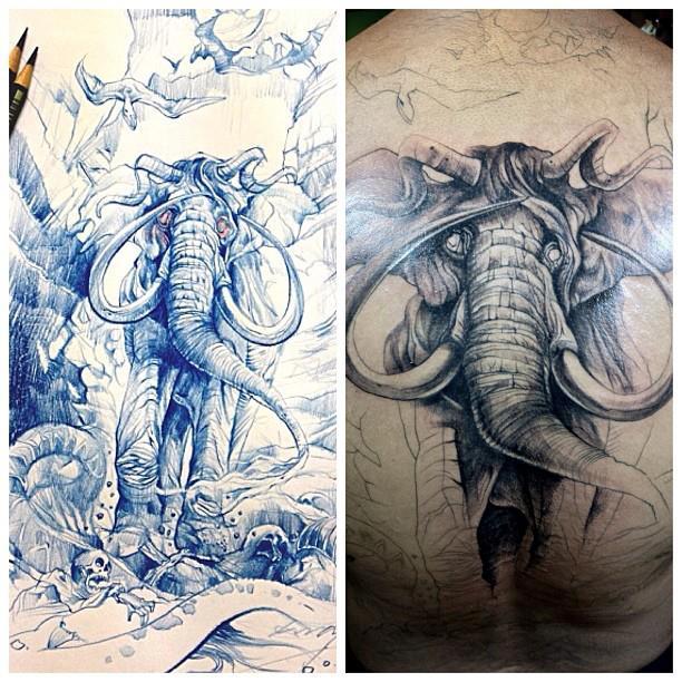 mammoth in progress