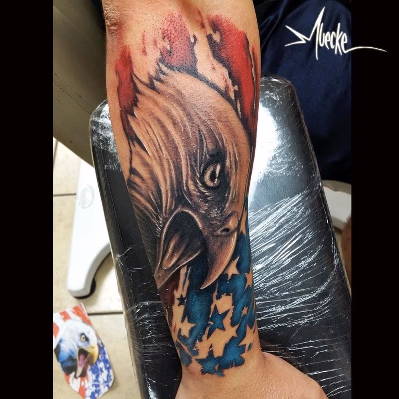 Watercolor tattoo
