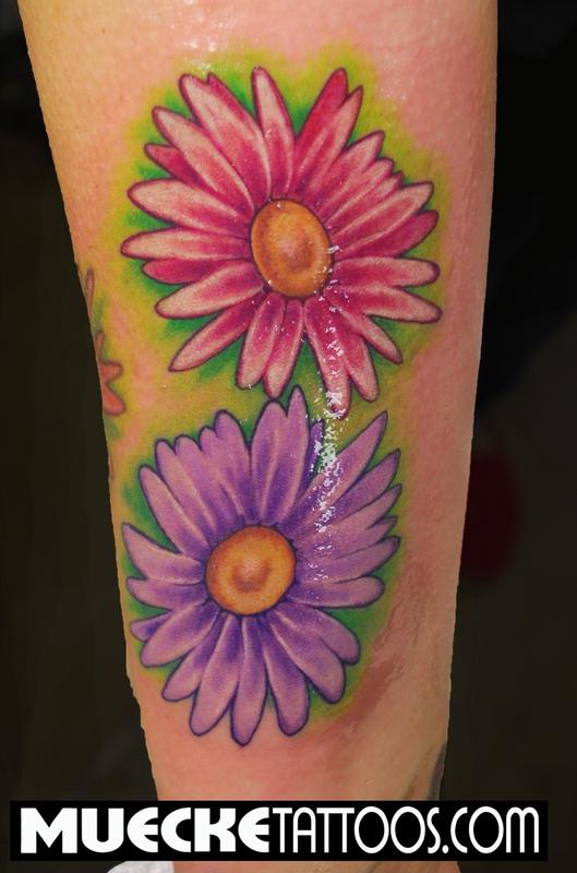 Gerber Daisey Tattoo