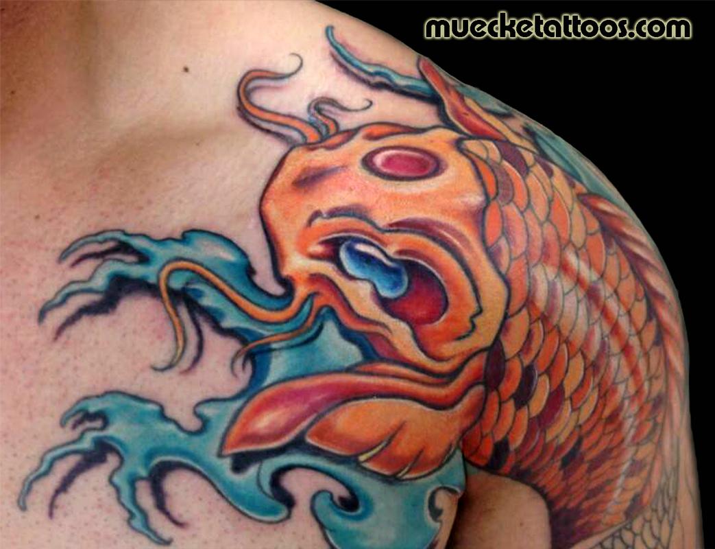 Koi Tattoo by Muecke