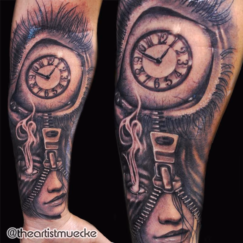 Chest tattoo