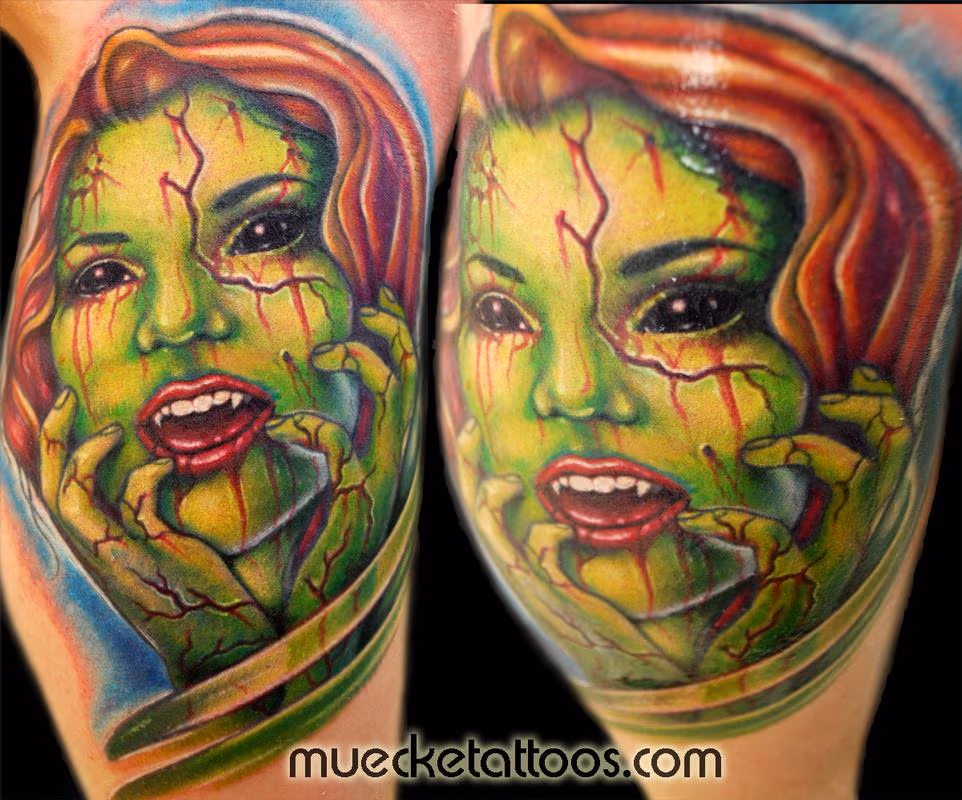 Muecke Horror Tattoo