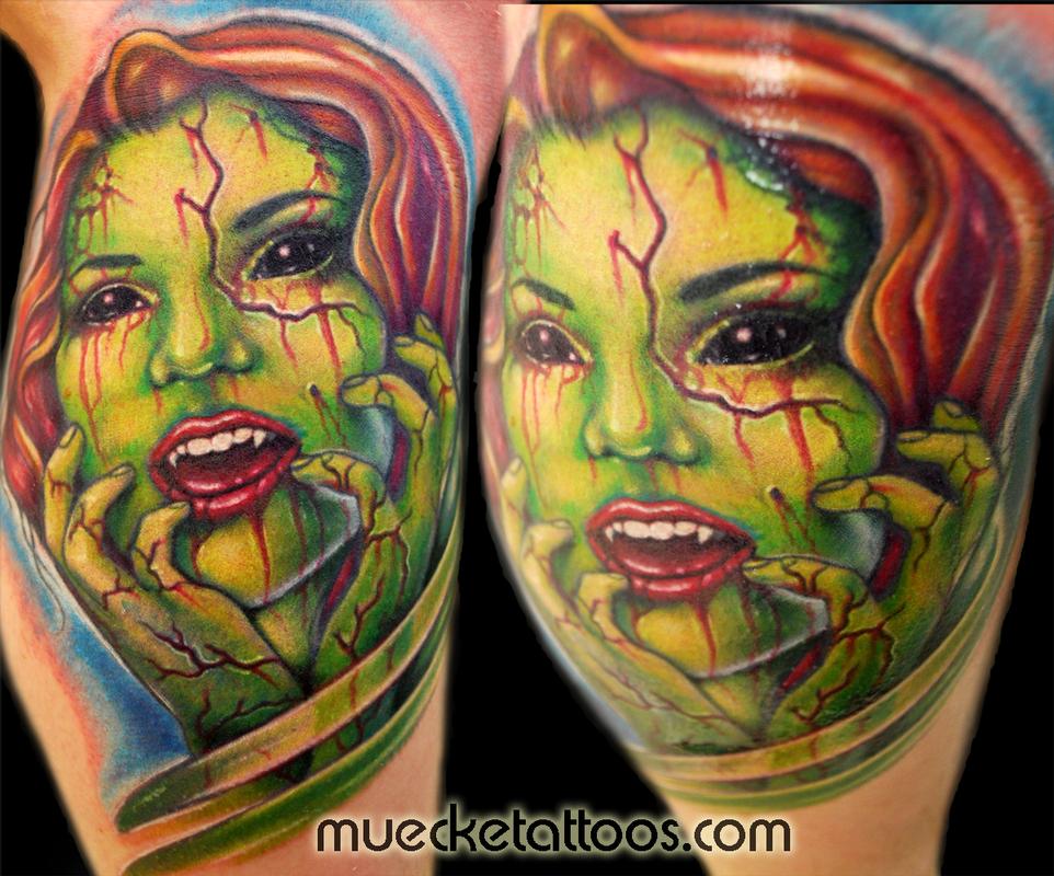 Muecke Horror Tattoo