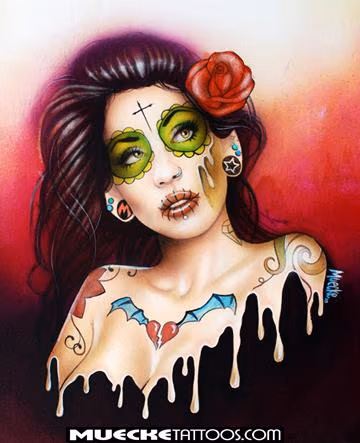 sunset tattoos