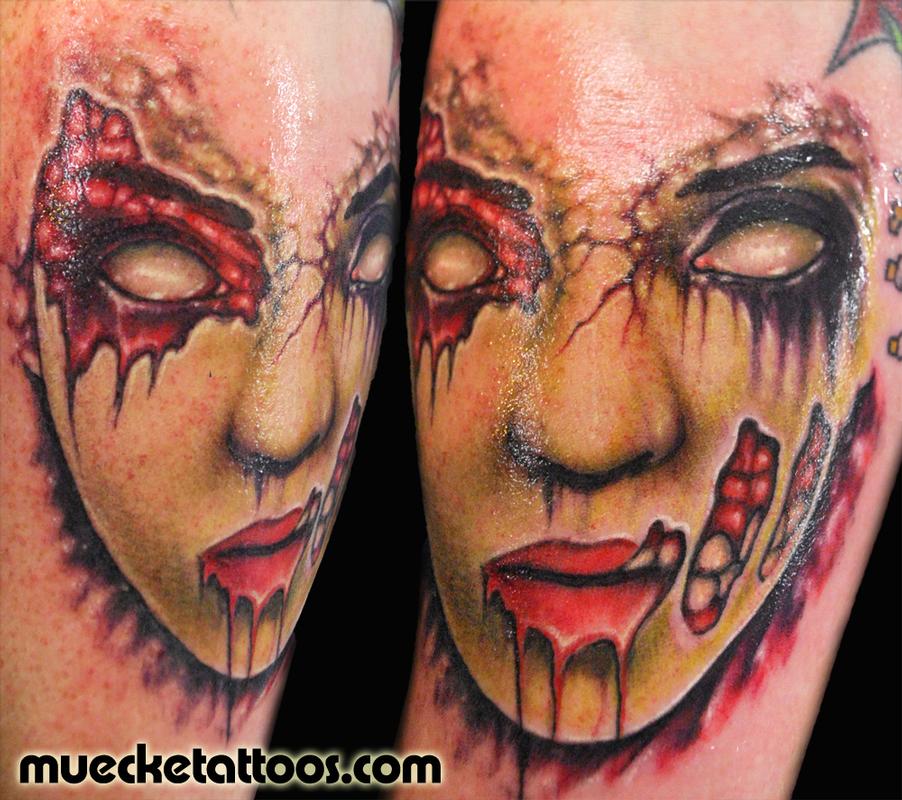 Muecke Zombie Tattoo