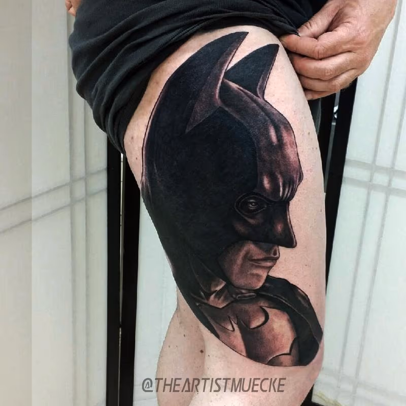 batman tattoo