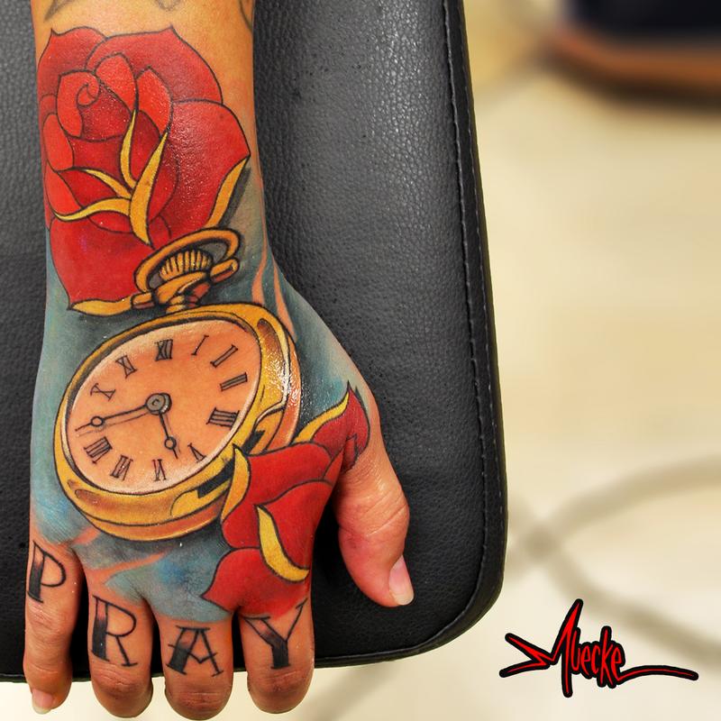 Hand tattoos