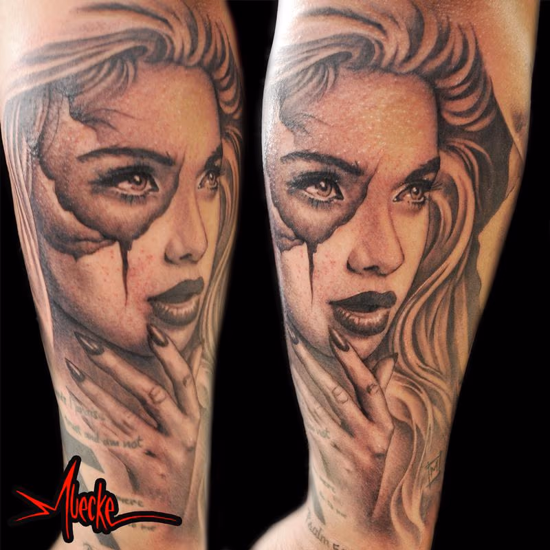 Portrait tattoo