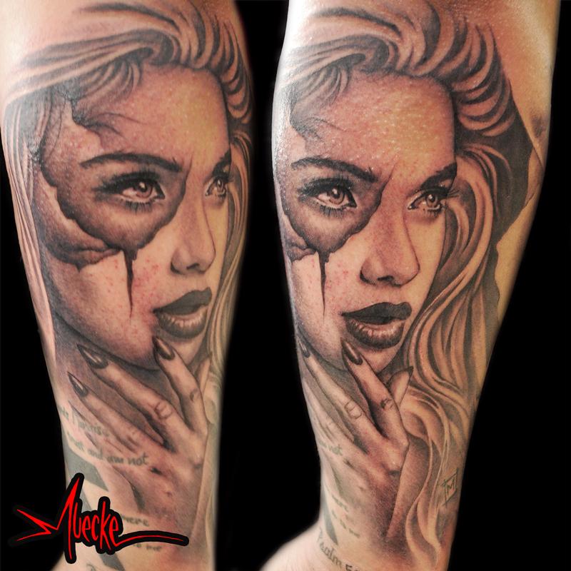 Portrait tattoo