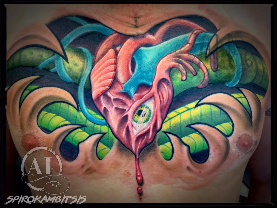 Biorganic Heart Coverup
