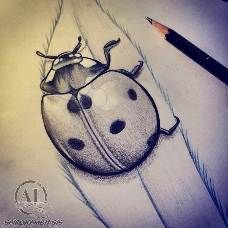 Ladybug sketch