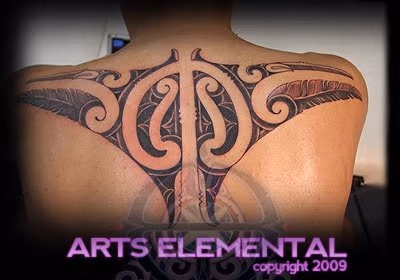 Ta moko back