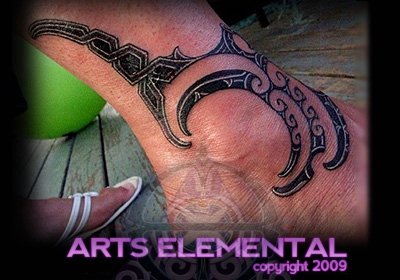 Ta moko back