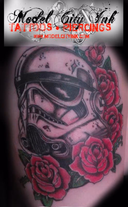 Stormtrooper with Roses