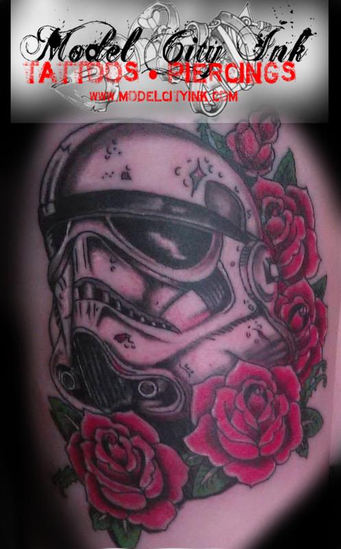 Stormtrooper with Roses