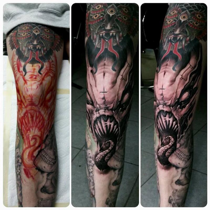 evil knee monster