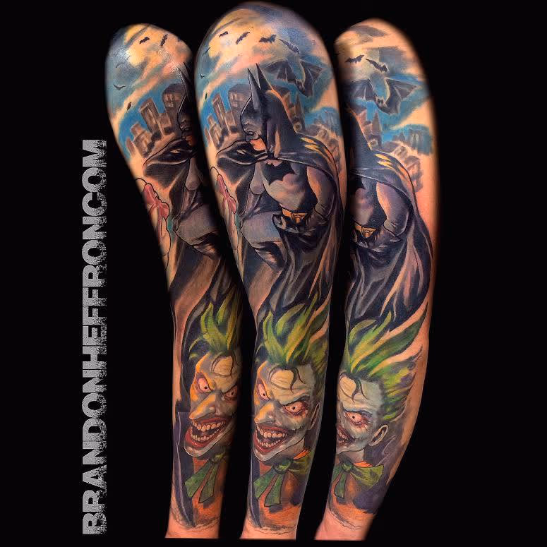 Batman & Joker sleeve